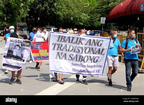 Antipolo City Philippines 4th Mar 2022 Workers Of Cockpit Arena Calling To Re Open The