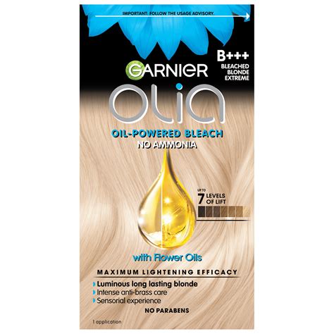 Garnier Olia Oil Powered Hair Bleach Kit Blonde Extreme Walmart