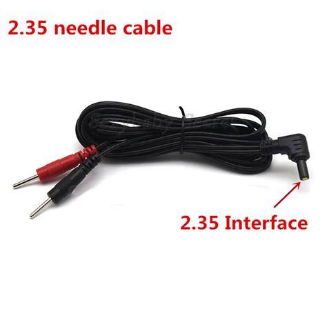 2 35 Nadel Kabel Elektro Schock Kabel Kabel Zum Anschluss Von Stimulation Penis Anal Elektro