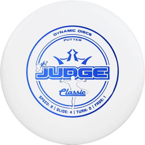 Dynamic Discs Disc Golf Putter Classic Line Emac Judge Weiss 173