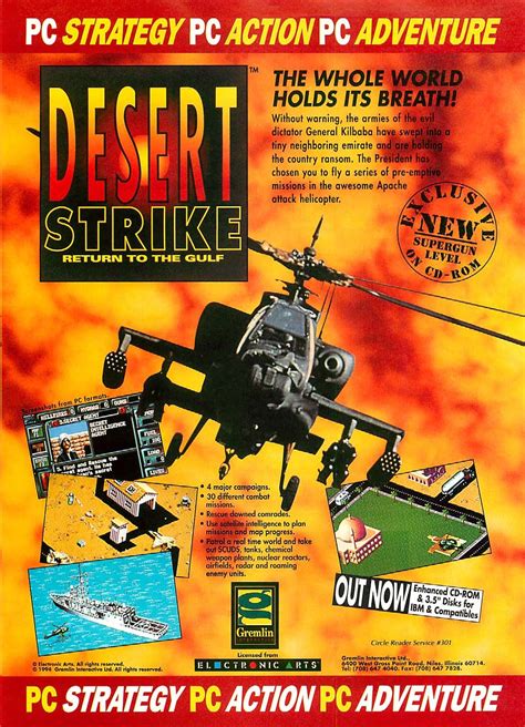 Desert Strike Return To The Gulf Gamelove