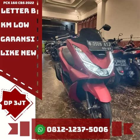 Honda Pcx Cbs Dp Promoktp Daerah Bisa Kredit Bergaransi