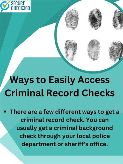 Criminal record check- Everything You Need to Know - SecureCheck360