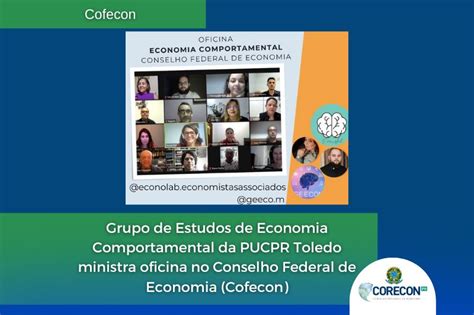 Grupo De Estudos De Economia Comportamental Da PUCPR Toledo Ministra