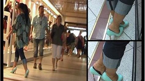 Tight New Pumps On Shopping Tour Part 2 Shoeplay Short Clips Clips4sale