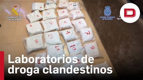 Cuatro Detenidos Tras Desmantelar Dos Laboratorios Clandestinos De