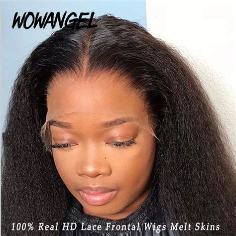 Skinlike Real Hd Lace Front Perruques Kinky Straight X