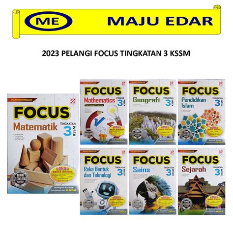 Pelangi Focus Tingkatan Kssm Buku Rujukan Reference Book