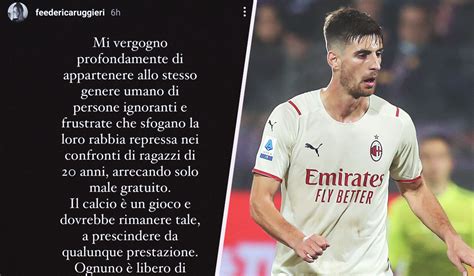 Photo: Gabbia's girlfriend hits back at 'ignorant' Milan fans with stern message