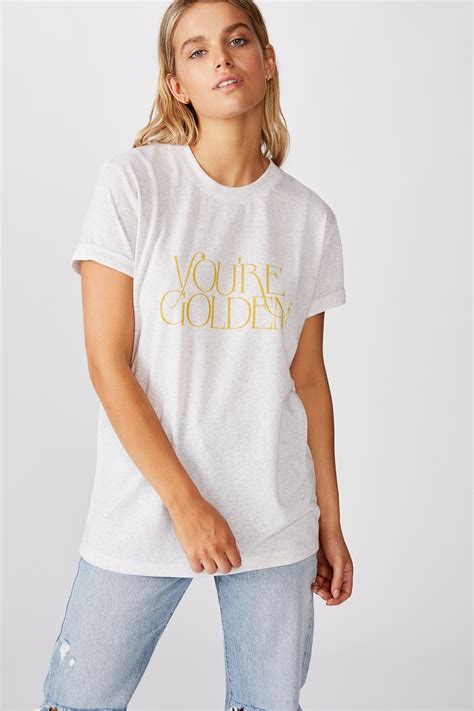 Classic Slogan T Shirt Yourre Golden Gardenia Cotton On T Shirts