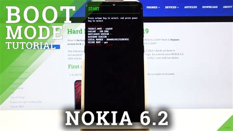 How To Enter Boot Mode In NOKIA 6 2 2019 Enter Use Bootloader YouTube