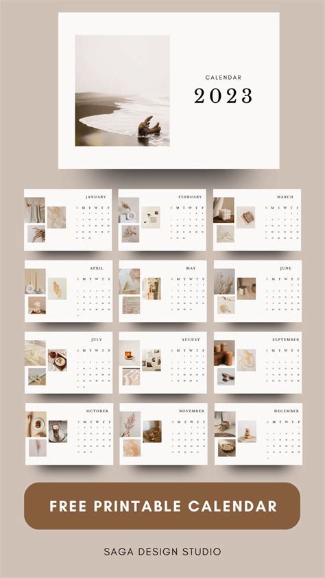 Grab These FREE Editable 2023 Calendar Templates On Canva Easy To Use