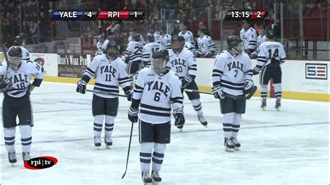 Rpi Tv Men S Hockey Vs Yale Big Red Freakout Youtube