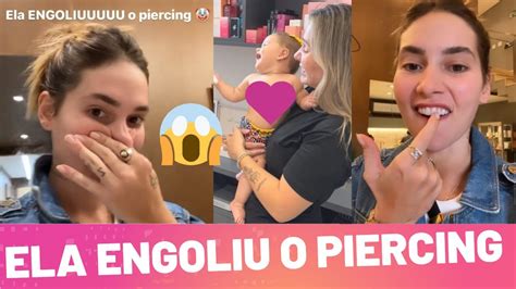 Virg Nia Fonseca Ela Engoliu O Piercing Eita Virg Nia Coloca