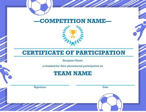 Soccer Award Certificates – Kids Learning Activity pertaining to Soccer ...