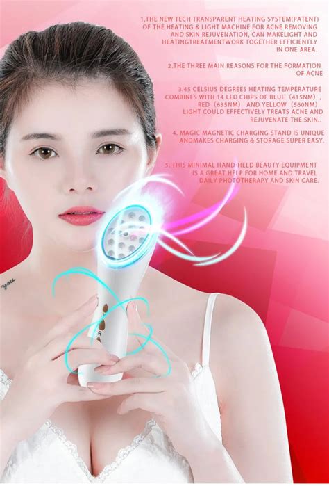 2020 Led Photon Red Blue Light Therapy Beauty Device Factory Direct Skin Rejuvenation Equipment