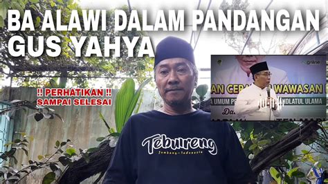 Gaya Gus Yahya Melawan Taufiq Assegaf Dan Pelurusan Sejarah NU YouTube