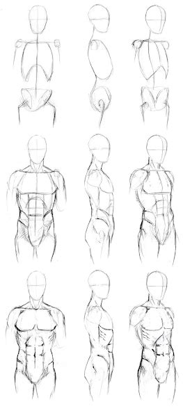 Aprende A Dibujar Cuerpos Humanos Tutorial Paso A Paso Dibujos De