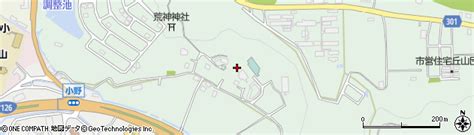 千葉県東金市油井の地図 住所一覧検索｜地図マピオン