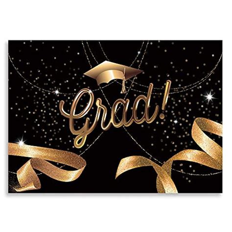 Seasonwood 7x5ft Black And Gold Congrats Party Backdrop 2021 Class