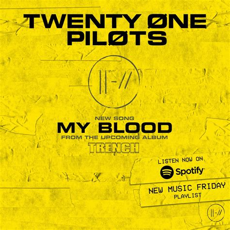 Twenty One Pilots' 'My Blood' Lyrics Billboard Billboard