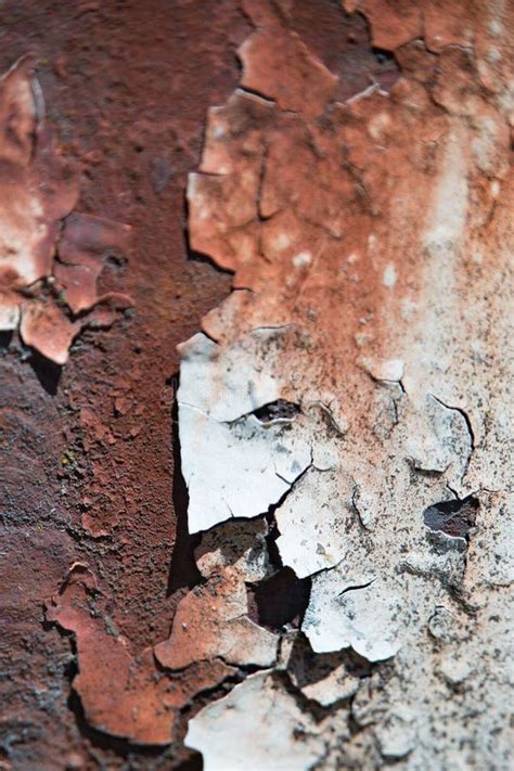 Flaking Paint On Metal Stock Photo Image Of Corroded