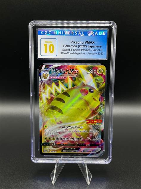 The Pokémon Company Graded Card CGC 10 Pristine Pikachu Catawiki