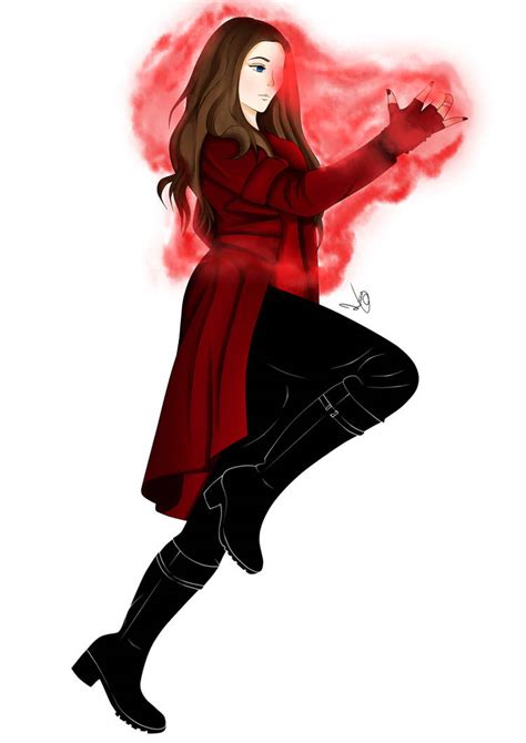 Wanda Maximof Marvel By Luccahatake Lucia On Deviantart