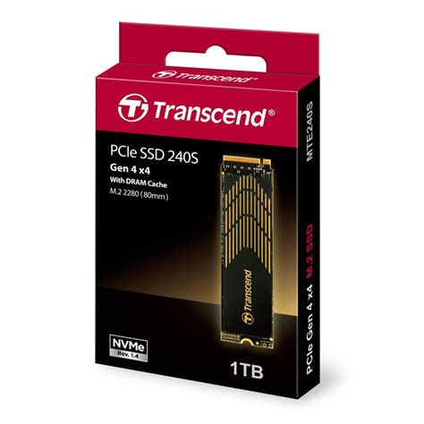 Transcend 1 TB Gen 4 NVME MTE240S With Heat Sink Fatafat Sewa