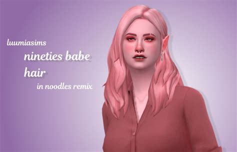 Luumia Nineties Babe Hair In Noodlescc Sorbet Elderberries Remix