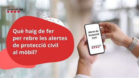 configurar les alertes de protecció civil YouTube