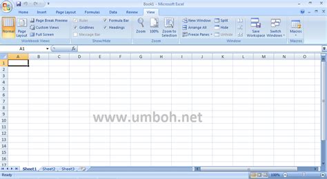 Pengertian Dan Fungsi Menu Dan Ikon Pada Microsoft Excel Technow