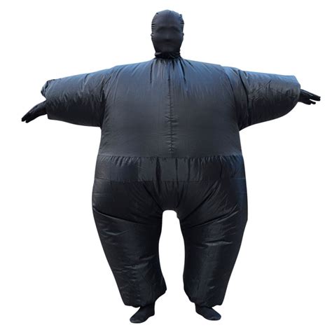 Inflatable Adult Chub Fat Masked Suit Fat Guy Costume Party Holiday