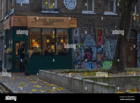 London In Winter Around The East End Islington Stock Photo Alamy