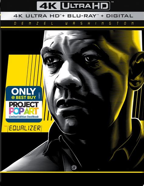 Customer Reviews The Equalizer [steelbook] [4k Ultra Hd Blu Ray Blu Ray] [only Best Buy