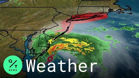 Tropical Storm Warning Fay Makes Landfall In New Jersey With Heavy