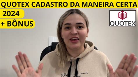 Como Se Cadastrar Na Quotex Corretora Quotex Como Verificar Conta Na