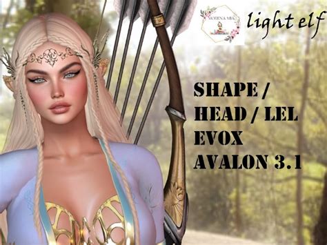 Second Life Marketplace Shape Head Lel Evox Avalon 3 1 Maitreya Y