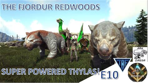 The Fjordur Redwoods Are Amazing Fjordur Map And Ark Omega Mod E09