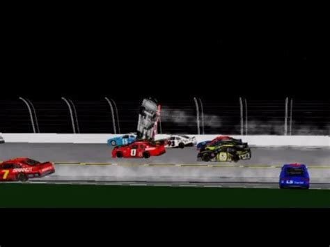 Myatt Snider 2022 Xfinity Daytona Catchfence Wreck Recreation ROBLOX