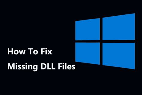 Cómo solucionar Faltan archivos DLL en Windows 10 8 7 Solucionado