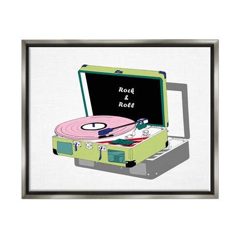 Vintage Record Player Art