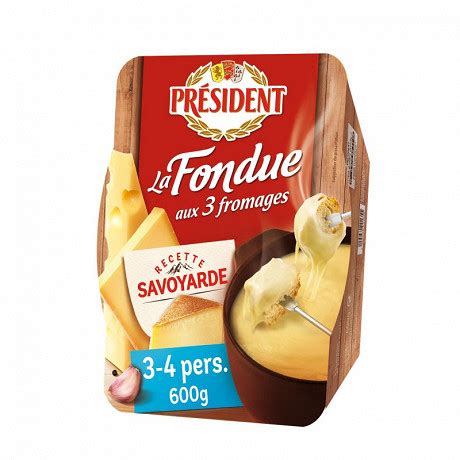 Pr Sident Fondue Aux Fromages Format Familial G