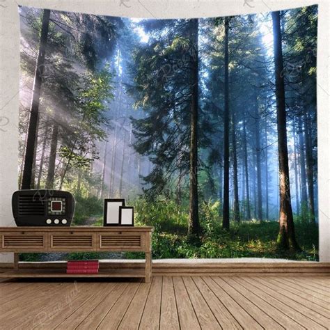 Forest Pathway Print Tapestry Wall Hanging Decoration Wall Tapestry