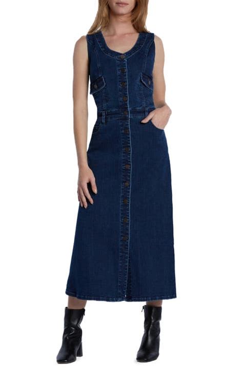 Womens Sleeveless Denim Dresses Nordstrom