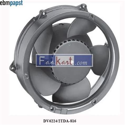 Dv Tda Ebm Papst Dc Axial Fan Faakart Online Shop