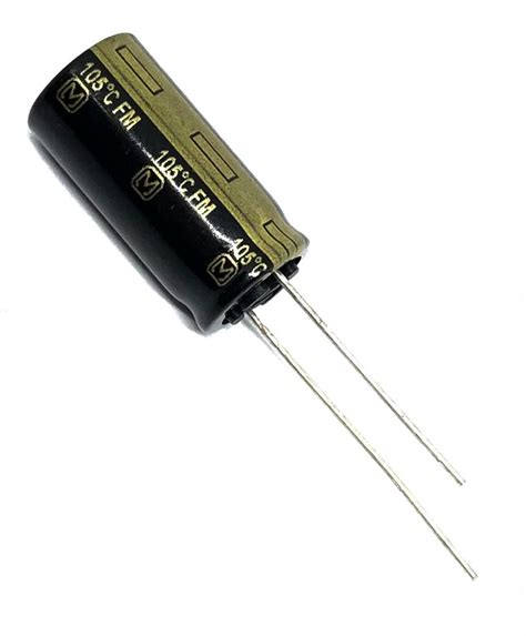 CAPACITOR ELETROLITICO 470UF 35V 105º 10X20MM EEU FM1V471 PANASONIC