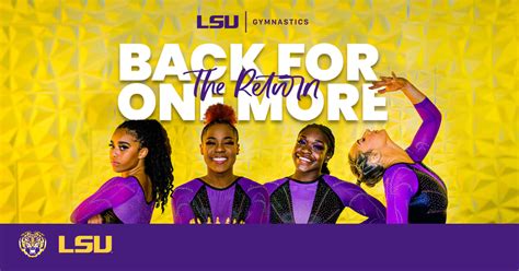 Gymnastics Announces Four Senior Returners In 2024 Lsu