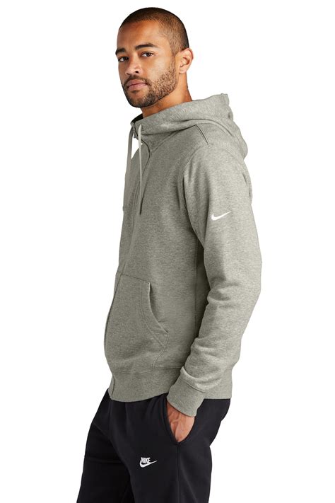 Nike Club Fleece Sleeve Swoosh Full Zip Hoodie Product Company Casuals