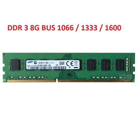 Ram Máy Tính Pc Ddr3 8g Bus 1600 Hàng Tháo Máy đẹp